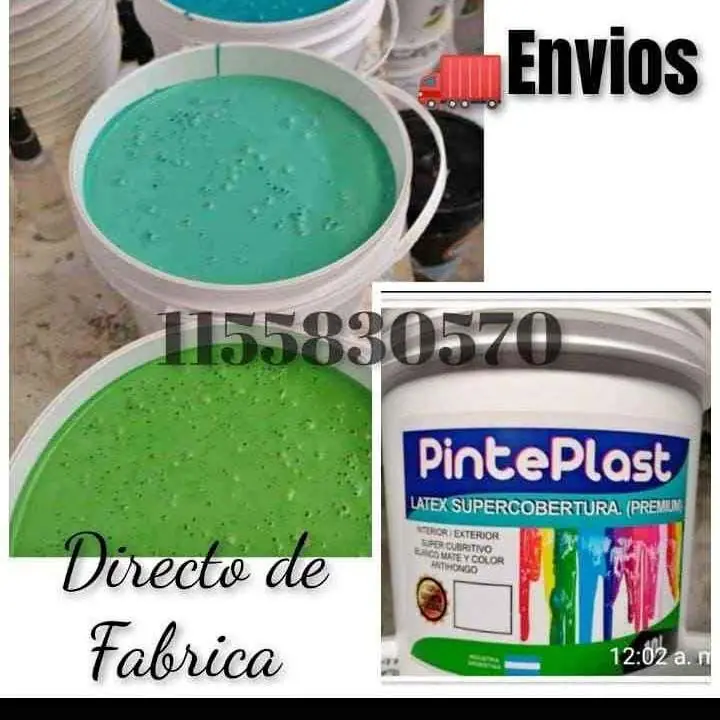 Látex súper cobertura Interior exterior Trabajo con envíos
