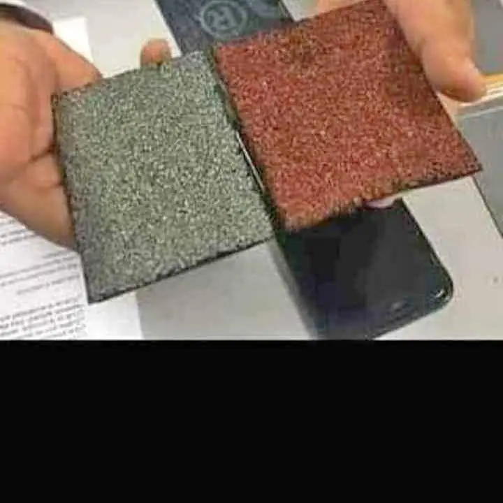 Membrana poliuretano con microcaucho