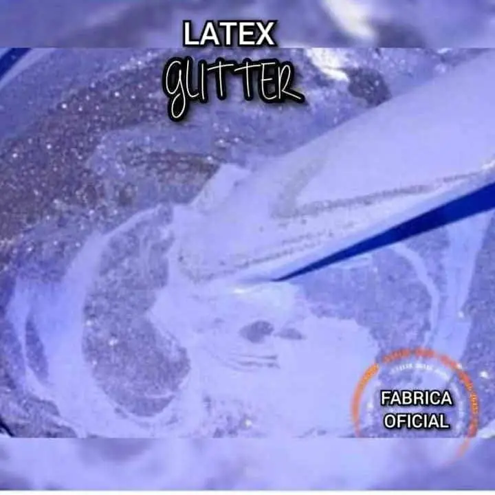 Látex glitter