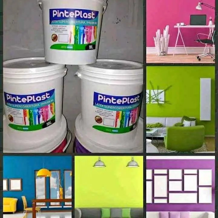 Pintura látex color