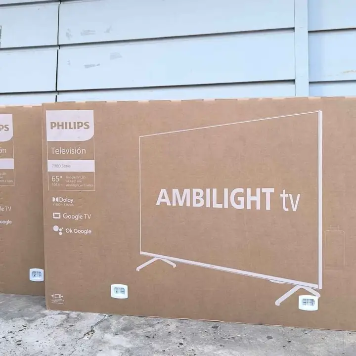 Smart TV Philips 65" google TV ambilight