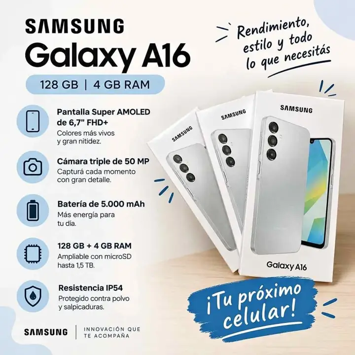 Samsung galaxy A16 128/4GB
