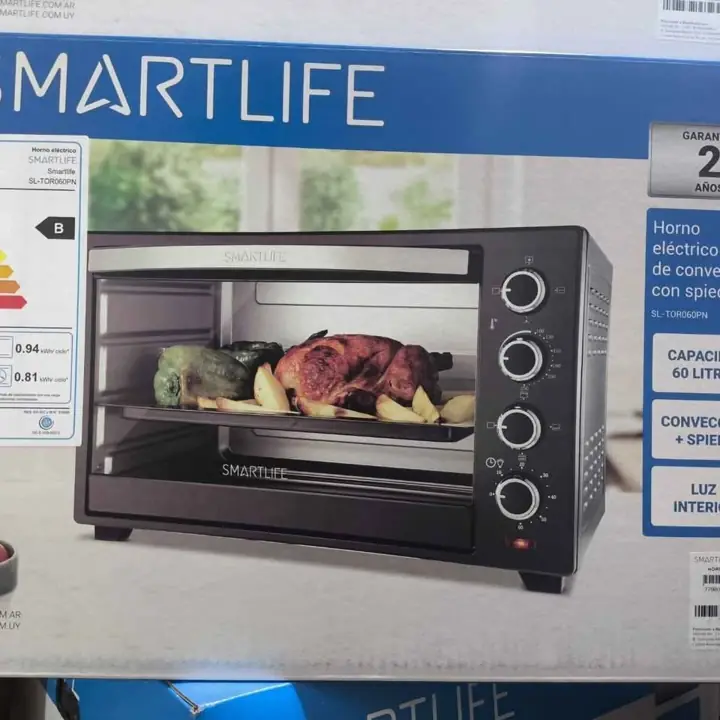 Horno eléctrico Smartlife 60LTS convección spiedo