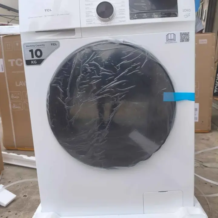 Lavarropas TCL 10KG inverter 1300RPM blanco P110FL $580,000
