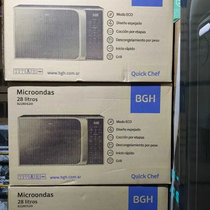Microondas BGH 28LTS silver B228DS20