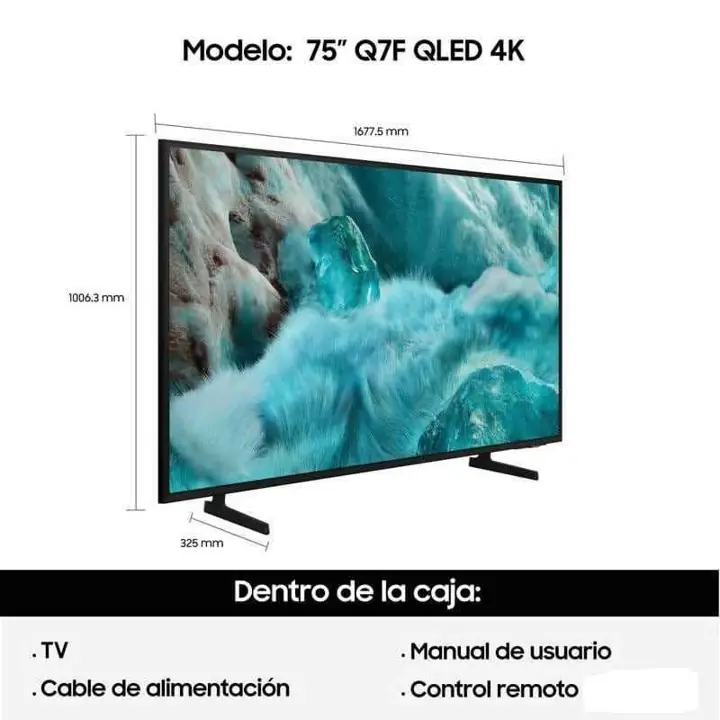 Smart TV Samsung QLED 75" QN75Q7FAAGCZB