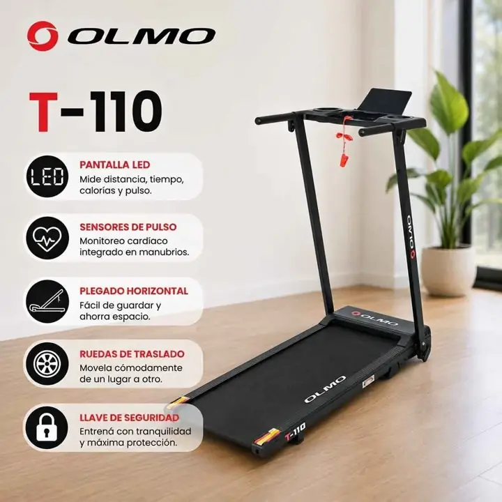 Cinta de correr olmo T-110