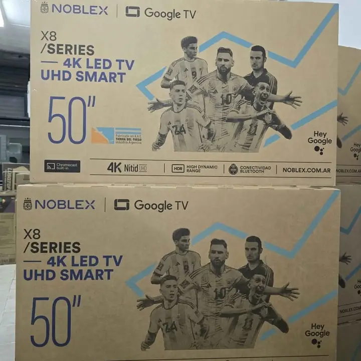 Nuevo ingreso smart TV Noblex 50" C/google TV 4K