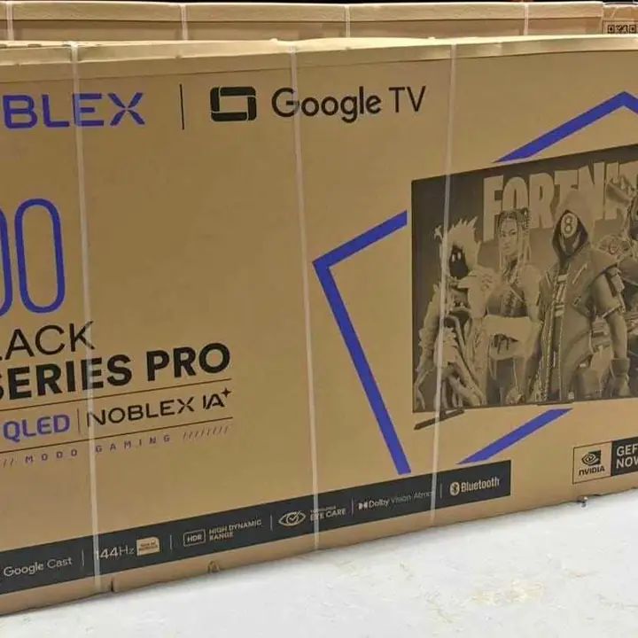 Smart TV Noblex 100" QLED black series pro 91DR100X9610