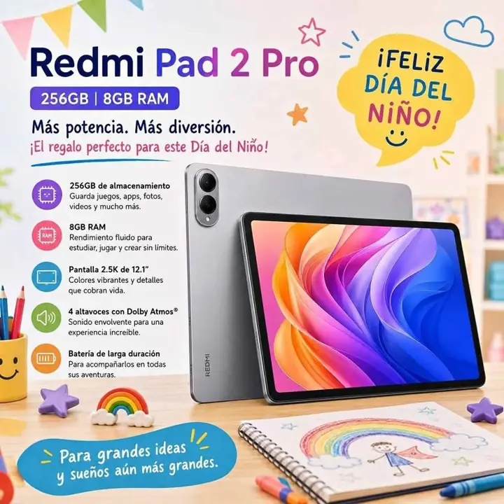 Tablet Redmi Pad 2 Pro 256GB / 8GB RAM