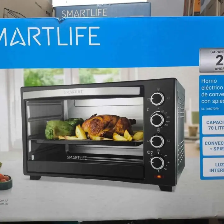 Horno eléctrico Smartlife 70LTS convección spiedo
