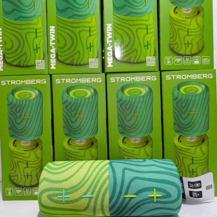 Parlante portátil 2 en 1 stromberg mega-twin