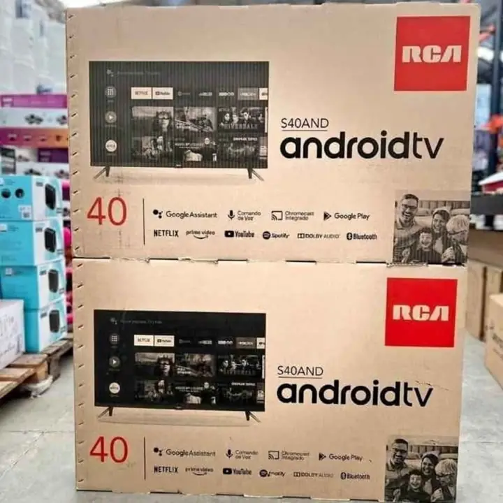 Preventa explosiva smart TV RCA 40" C/Android + comando de voz