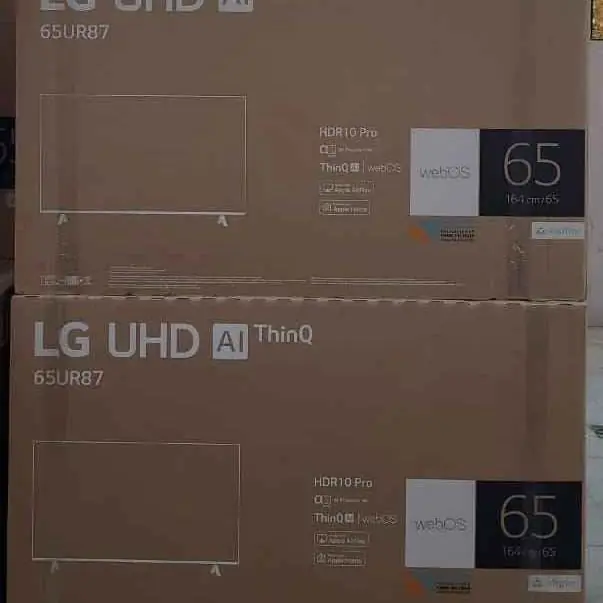 Smart TV LG UHD 65" ai thinq 4K 65uR87