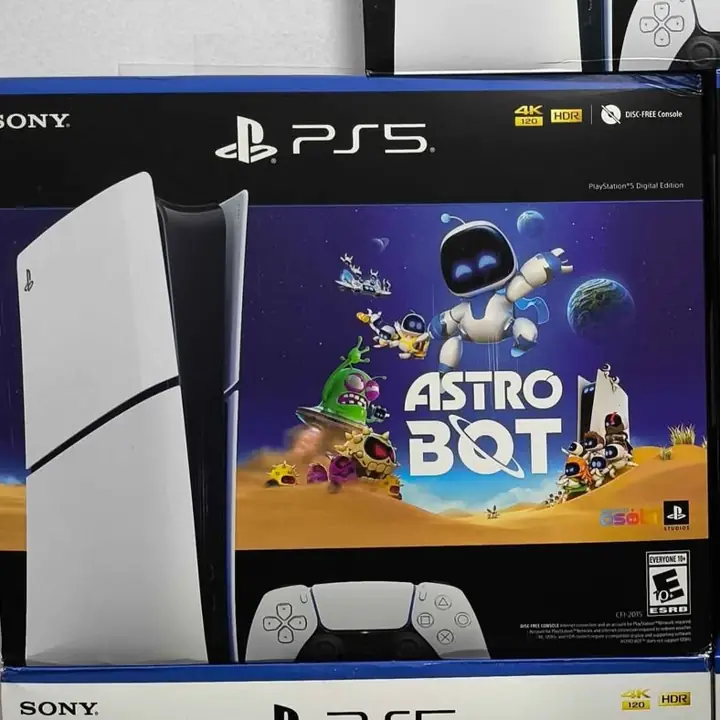 PlayStation 5 slim 1TB version digital + juego astro bot