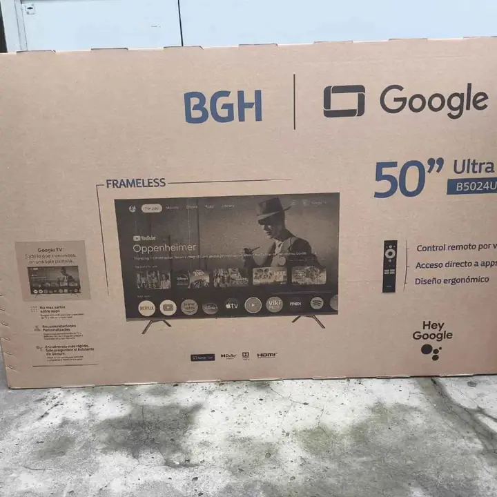 Smart TV BGH 50" google TV B5024US6G