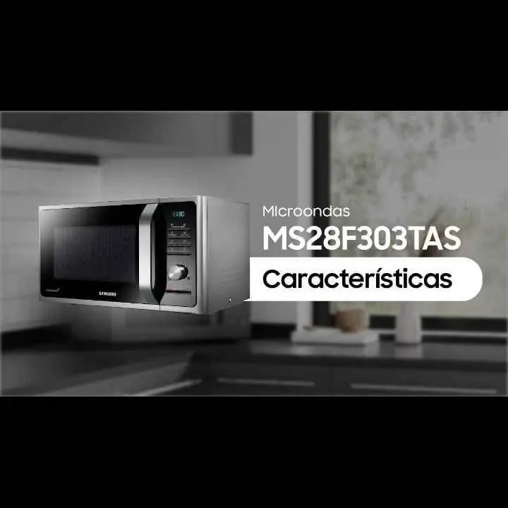 Microondas Samsung 28LTS silver con grill