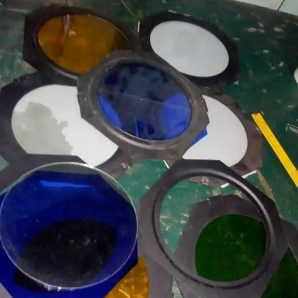 Filtros para tachos de iluminación