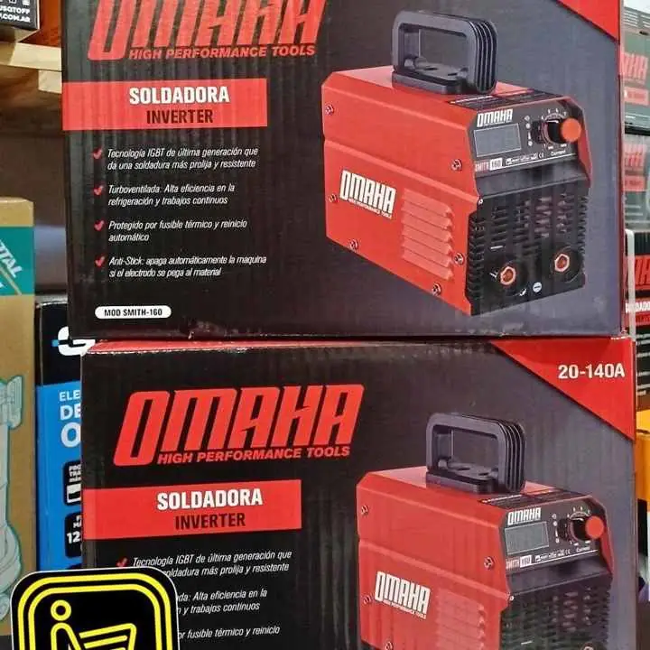 Soldadora inverter 140A omaha