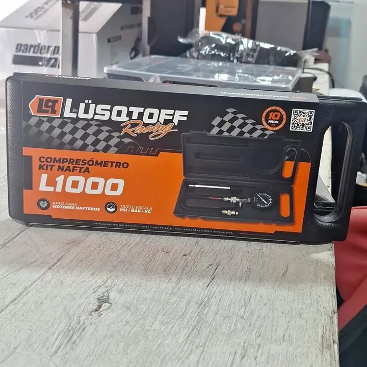 Compresometro kit nafta p-auto moto L1000 LUSQTOFF