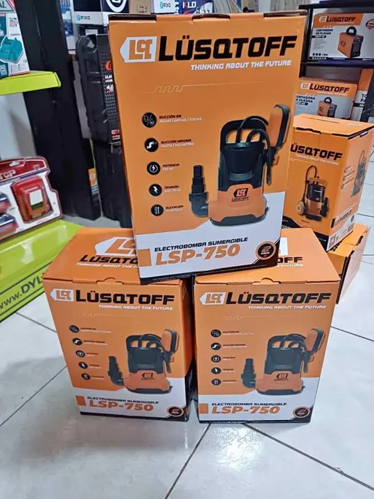 Bomba sumer 750W 12500 L/h 1 1/2" plast LUSQTOFF 108.000