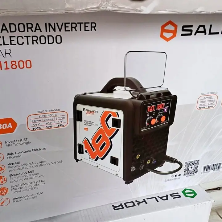 Soldadora MIG Mma 180A salkor