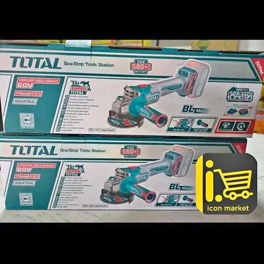 Amoladora inalámbrico solo sin batería ni cargador total