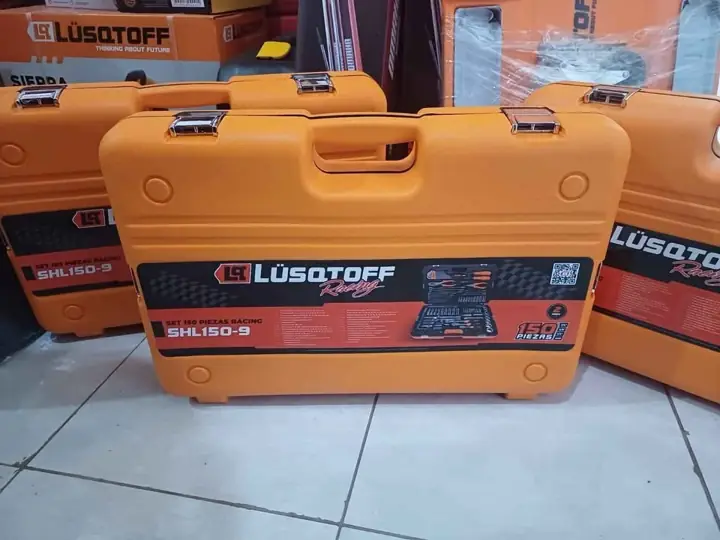 Set herramientas 150 piezas racing lusqtoff NUEVO