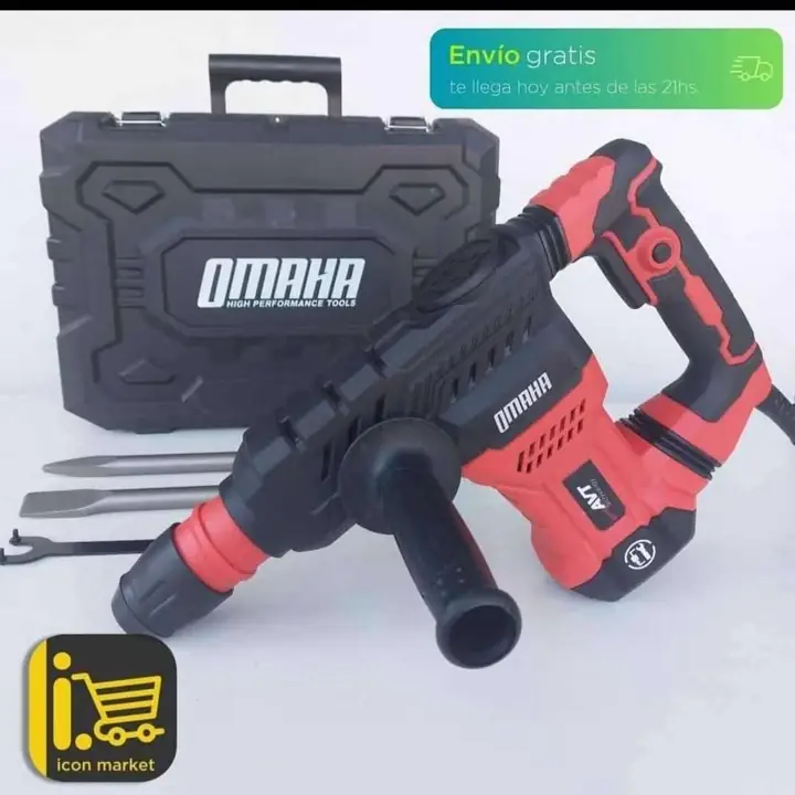 Martillo demoledor 1300w de 18j omaha