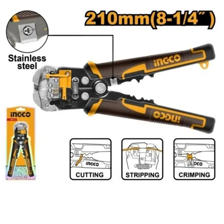 Pinza pela cable+ martillo carpintero acero+puza ajustable