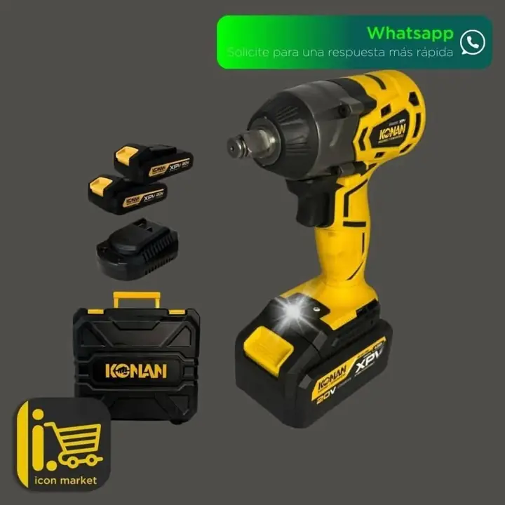 Llave de Impacto 1/2" a Batería 20V Brushless