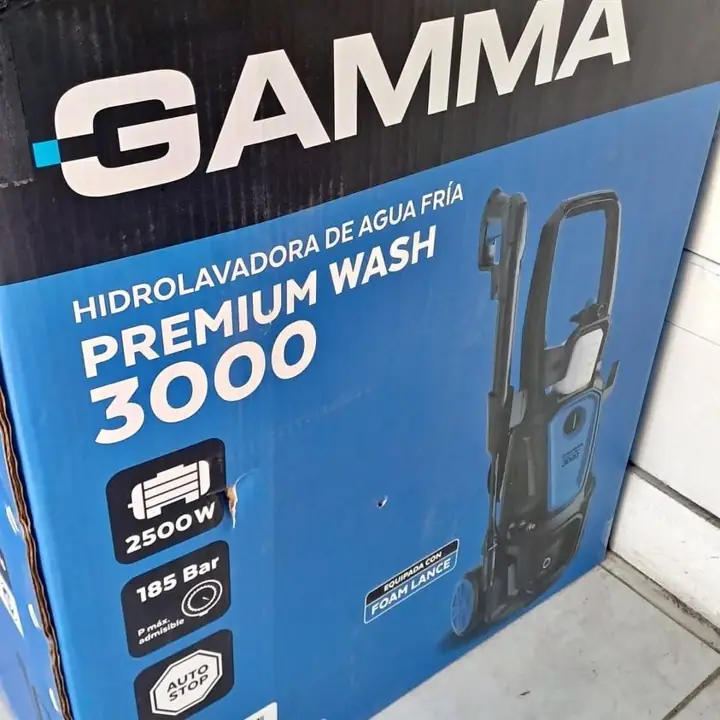 Hidrolavadora profesional 185bar 2500w gamma