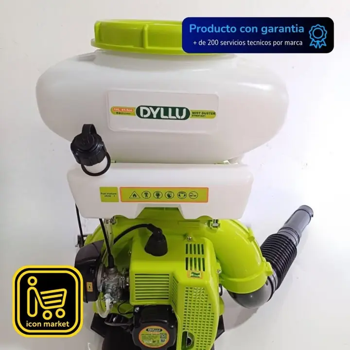Pulverizador Fumigador Naftero Mochila 14lt 42cc Dyllu