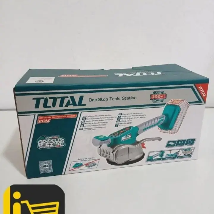 Sopapa vibradora para baldosas total solo sin batería y cargador