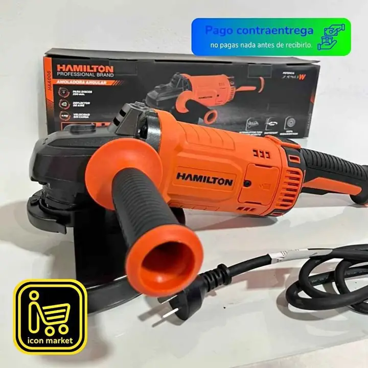 Amoladora Angular 230mm (9") 2350w HAMILTON