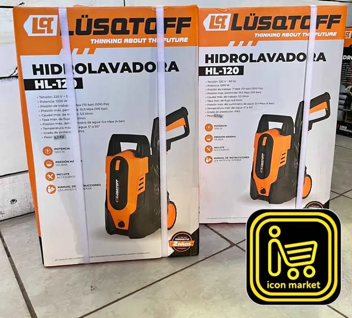 Hidrolavadora 105bar 1200w HL-120 LUSQTOFF