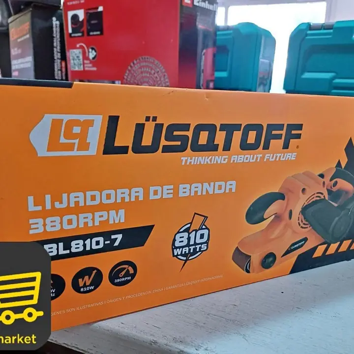 Lijadora de banda 810w Lusqtoff