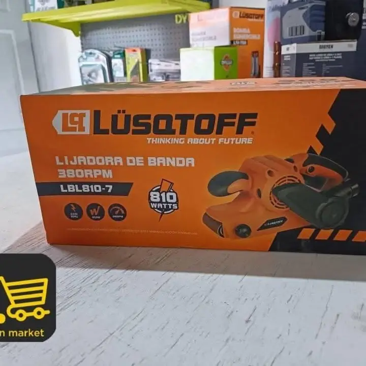Lijadora de banda 810 w lusqtoff