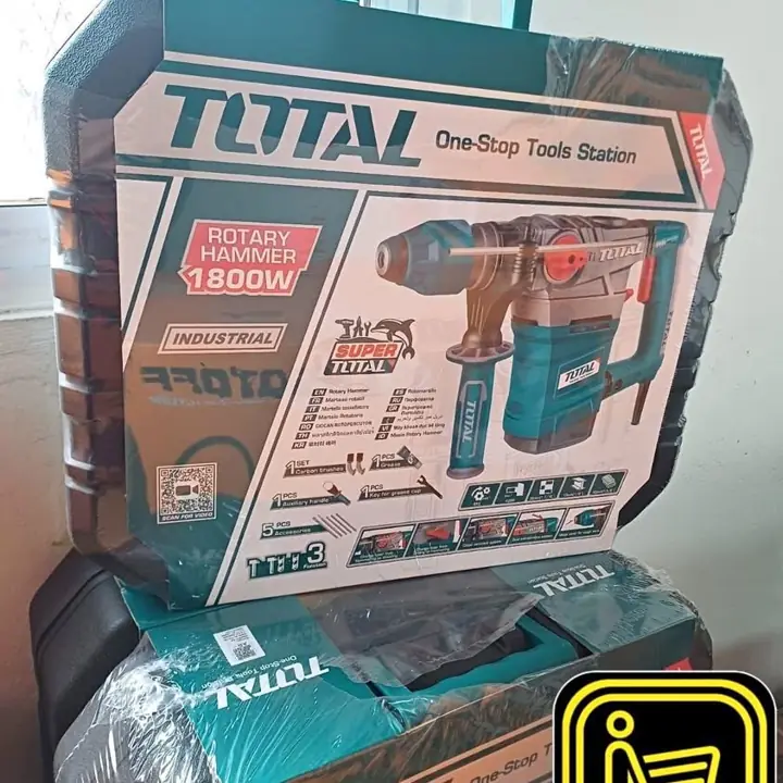 Rotomartillo taladro percutor 1800w total