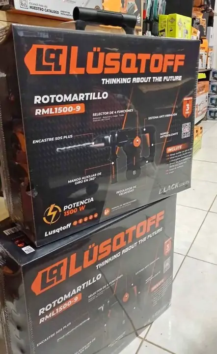 Rotomartillo 1500w Lusqtoff BLACK Series