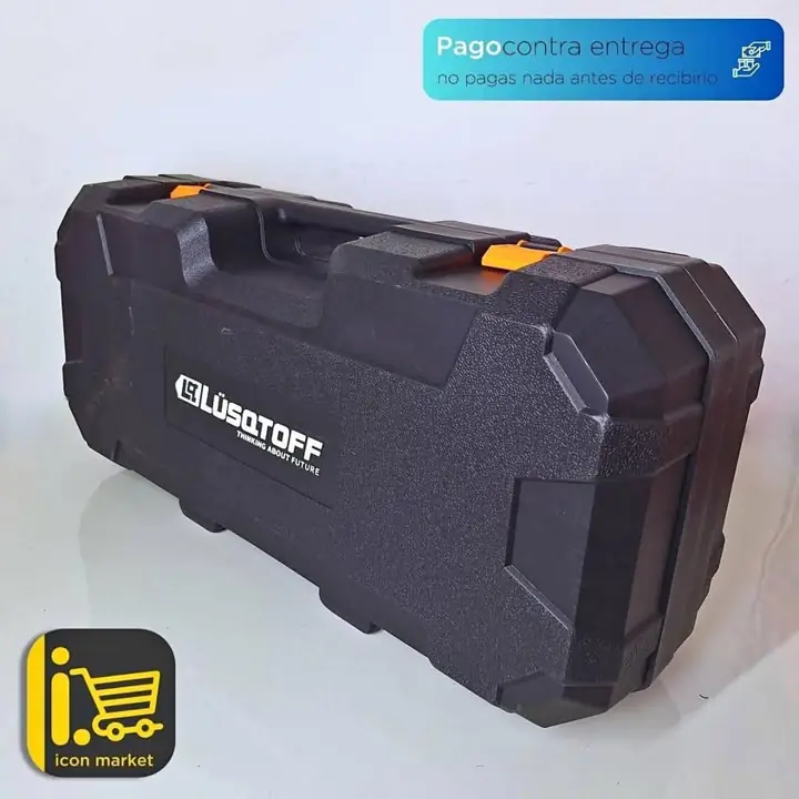 Lijadora Pared - Techo Lüsqtoff LQAP-220B 750W con Bolsa + maletin