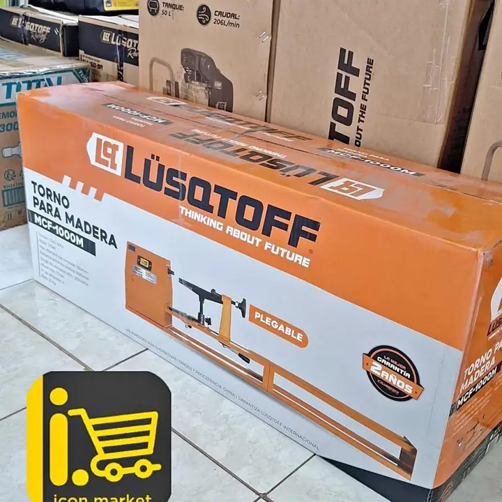 Torno para madera lct mcf-1000m 375w 220v carpintería