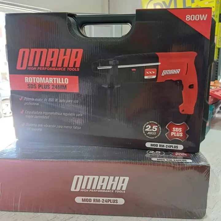 Rotomartillo taladro percutor 800w omaha