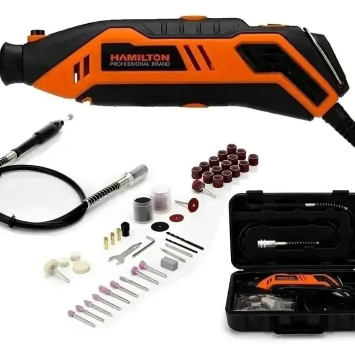 Mini torno 130w electrico+ estuche accesorios Hamilton