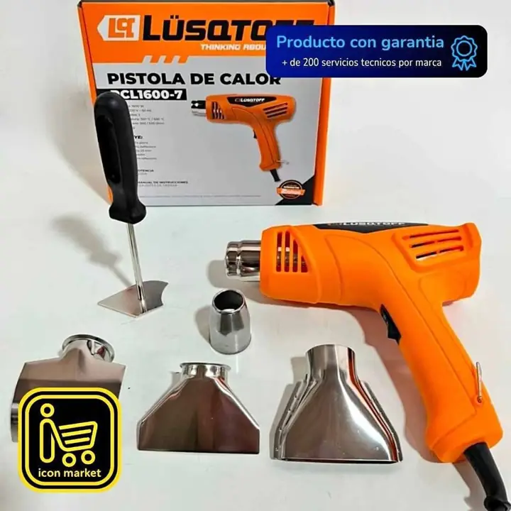 Pistola de Calor Lüsqtoff — 1600W