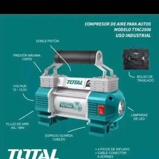 Cmpresor de auto doble piston