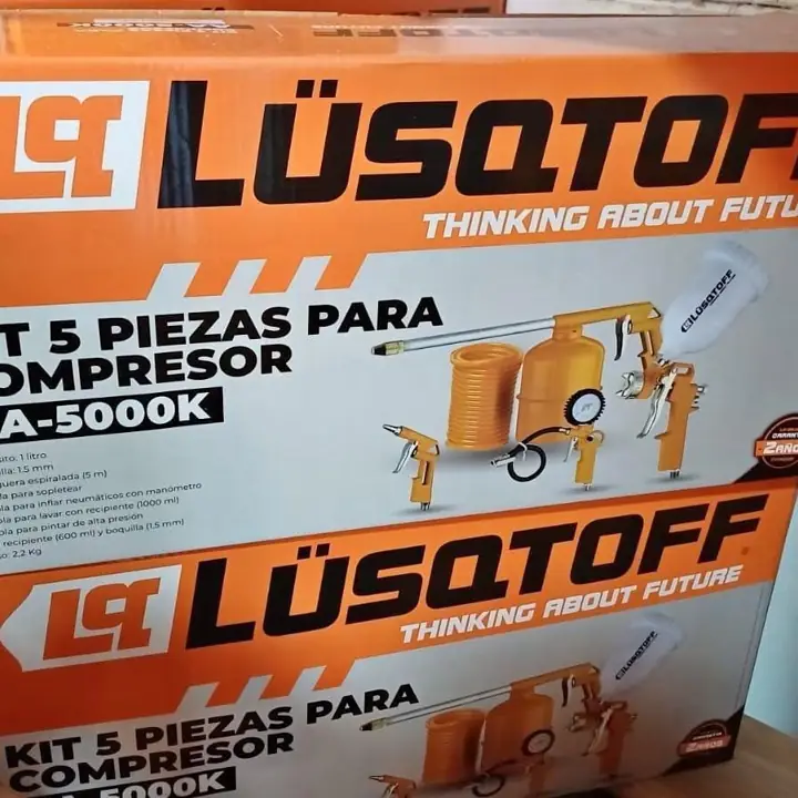 Kit de cmpresor 5 piezas lusqtoff