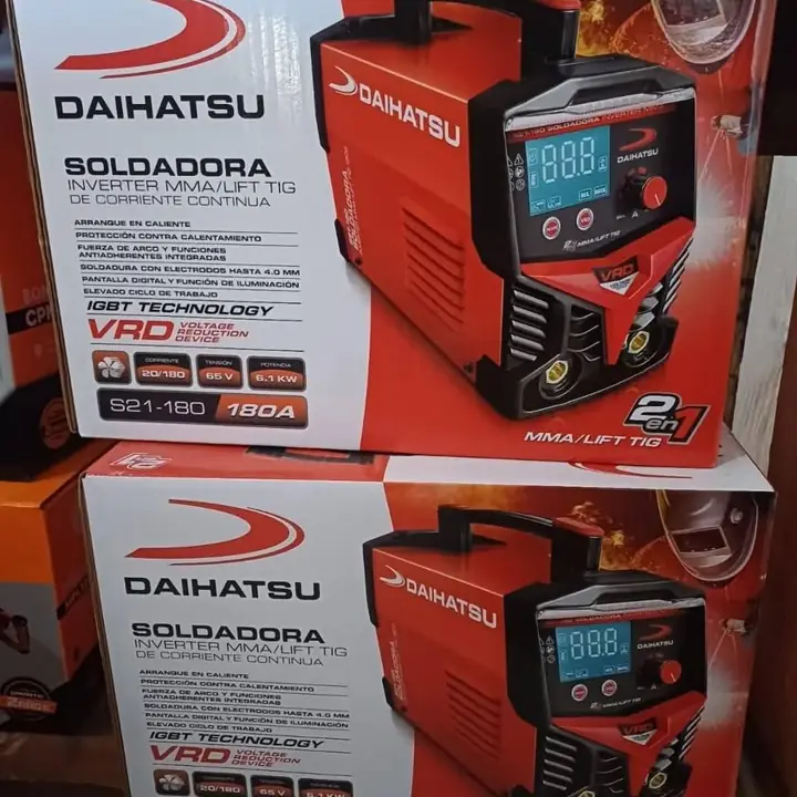 Soldadora inverte 180amp Daihatsu
