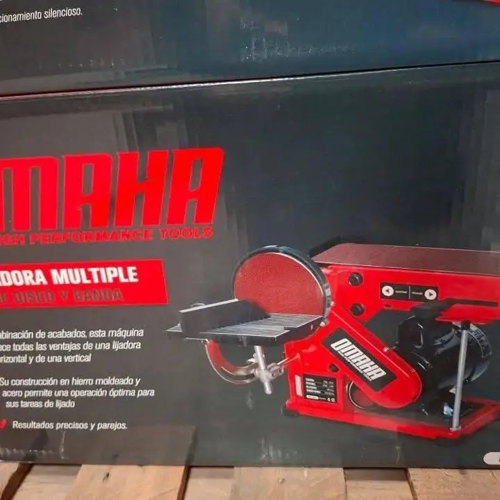 Lijadora multifuncional de disco y banda 375w