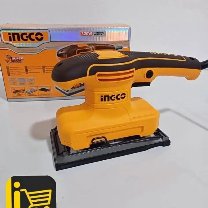 Lijadora Orbital Rectangular 320w Ingco